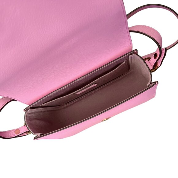 Pink Versace La Medusa Vitello Crossbody Purse and Card Case Set - Picture 9 of 12